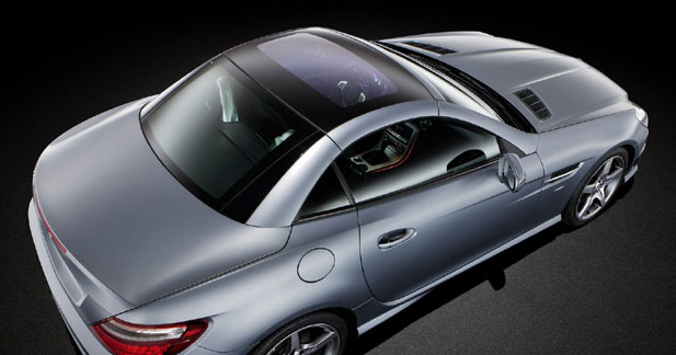Mercedes SLK III : fidèle à la lignée - Un toit vitré et filtrant