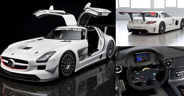 Mercedes SLS GT3 : Après la route, la piste ! - Régime au carbone