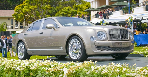 Concours d'Elégance de Pebble Beach : le gala de l'automobile - Bentley Mulsanne 