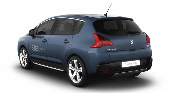 Peugeot 3008 Hybrid4 : l'hybride en approche - Seulement 3,8 l/100 km
