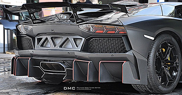 Lamborghini Aventador by DMC : 988 ch de pure folie - Un vrai travail aérodynamique