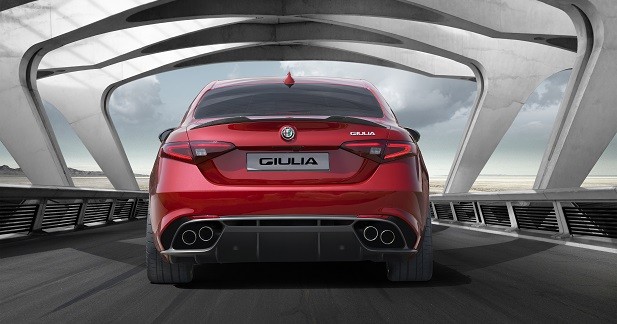 Alfa Romeo Giulia : jusqu'à 510 ch grâce à Ferrari - Du carbone et de l'aluminium