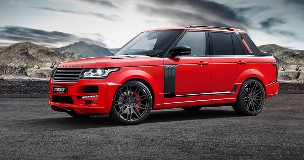 Le Range Rover se prend pour un pick-up grâce à Startech