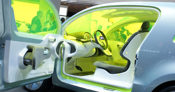 Renault Z.E. Concept : prototype survolté - Des batteries lithium-ion de dernière génération