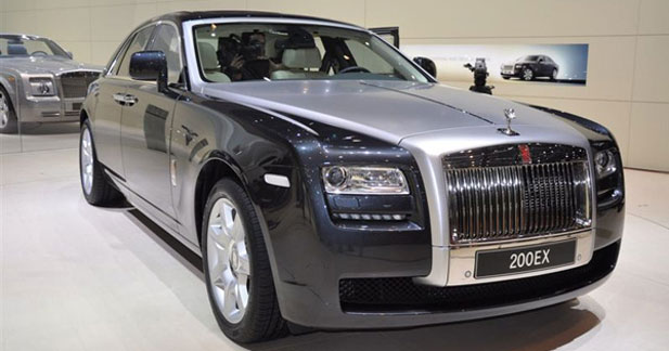 Rolls Royce 200EX : luxueuse descente en gamme - Une Phantom en réduction