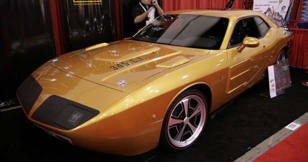 SEMA Show 2009 : les constructeurs généralistes répondent présent - Dodge Challenger Daytona par HPP
