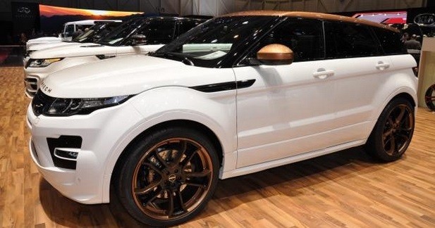 Startech au salon de Genève : Jaguar est au menu - Le Range Rover Evoque également modifié