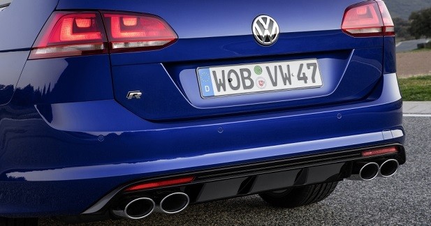Volkswagen Golf R SW : 45 700 euros pour le break sous hormones - De 605 à 1 620 litres de chargement