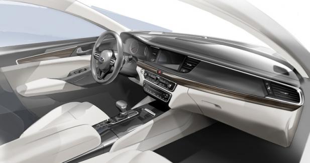 Kia tease la future Cadenza - Avec le V6 3.3 du Sorento ?