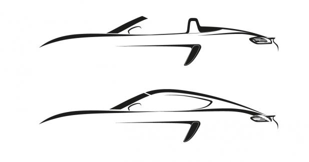 Les Porsche Boxster et Cayman changent de nom - Plus petit mais sans doute plus puissant