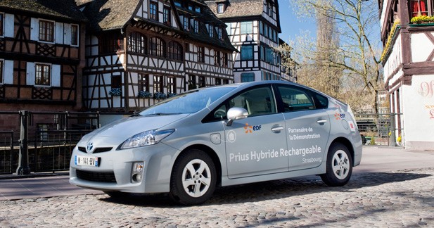 Toyota Prius Plug-in Hybrid : Opération d'envergure à Strasbourg - Une Prius encore plus branchée