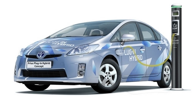 Toyota Prius Plug-in Hybrid Concept : branchée dès 2010 - Les batteries branchées au secteur