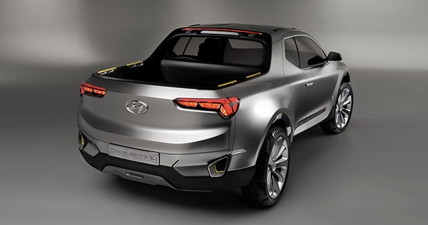 Detroit 2015 : Hyundai Santa Cruz Crossover Truck Concept - Des lignes dynamiques et modernes