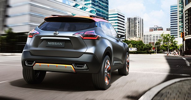 Nissan dévoile le Kicks Concept au salon de Sao Paulo - Entre le Juke et le Qashqai