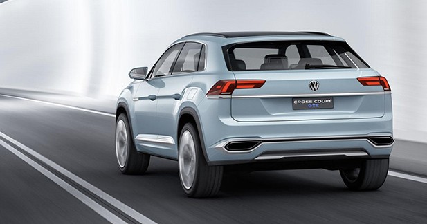 Detroit 2015 : Volkswagen Cross Coupé GTE, l'hybride aux portes de la série - Hybride, oui, mais à la sauce US