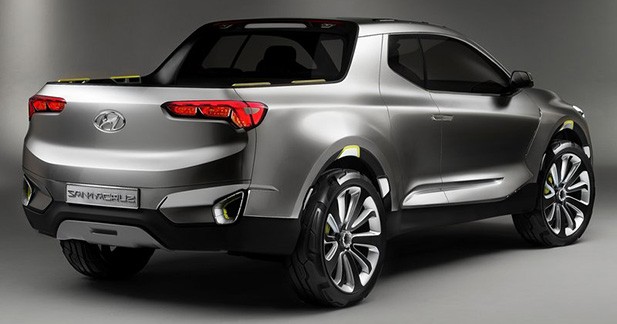 Feu vert pour le séduisant pick-up Hyundai Santa Cruz - Concept Hyundai Santa Cruz