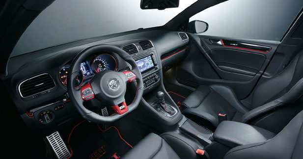 Volkswagen Golf VI GTI par Abt : affirmée à l'extrême - En rouge et noir