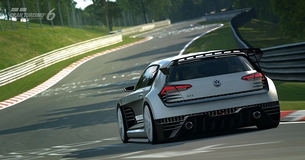 Volkswagen GTI Supersport Vision GT : une Golf de 510 ch pour Gran Turismo 6 - VR6, 4Motion et DSG sont au programme