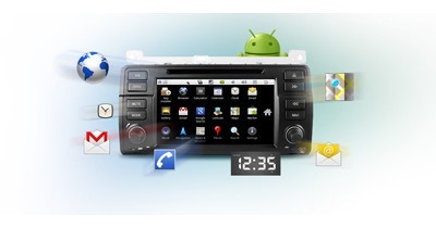Offrez un autoradio multimédia « plug and play » avec fonctions Internet à votre BMW Serie 3 E46