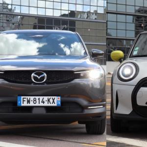Mazda MX-30 - avis, essais, prix, fiche technique et autonomie du SUV électrique - Mazda MX-30 ou Mini Cooper SE restylée : laquelle choisir ?
