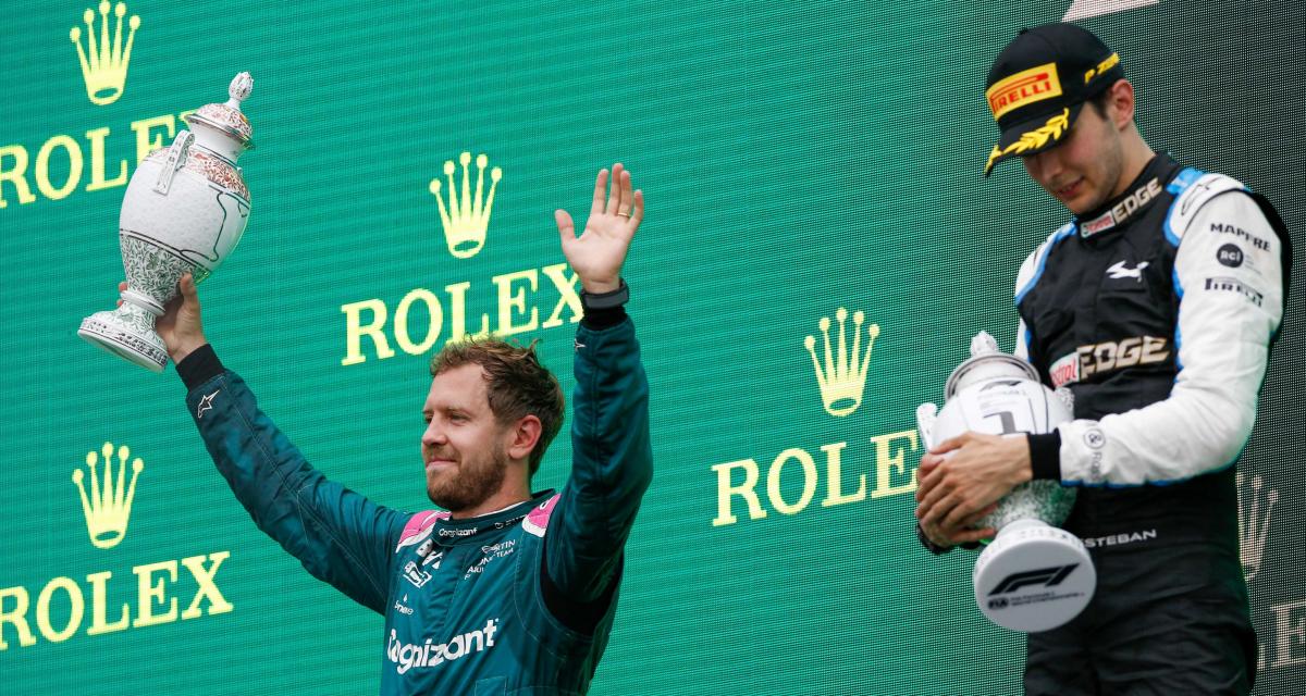 Grand Prix de Hongrie de F1 - Sebastian Vettel perd sa 2e place