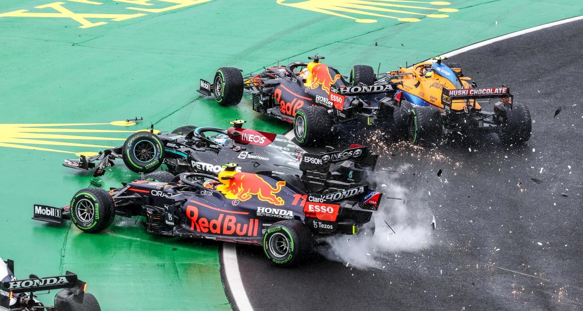 Accident au Grand Prix de Hongrie F1 2021