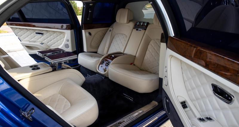 Bentley Mulsanne Grand Limousine : cinq exemplaires strictement neufs à la vente - Quelques options remarquables