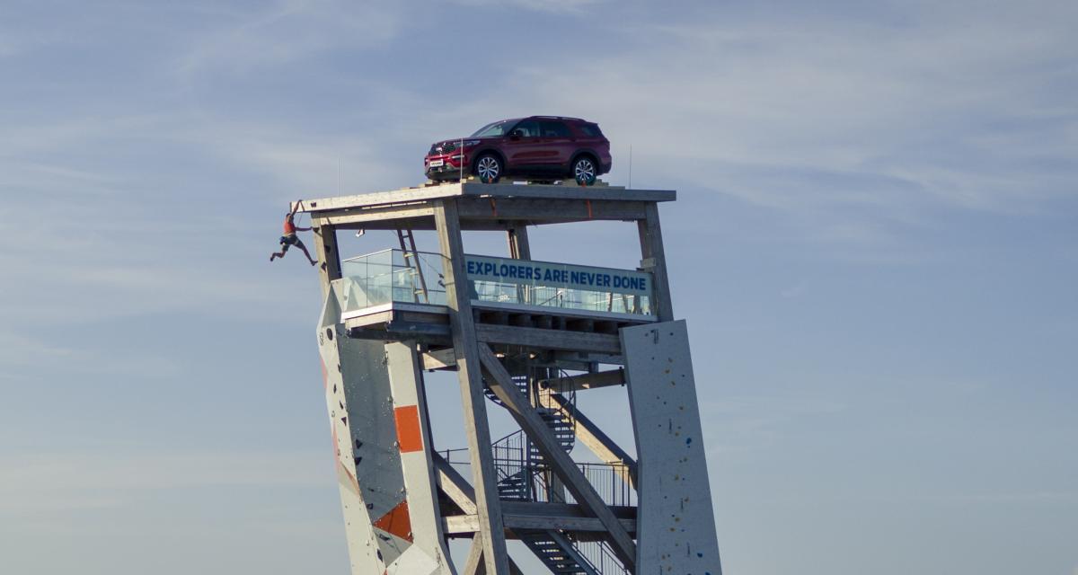 Le Ford Explorer prend de la hauteur pour mettre les grimpeurs au défi