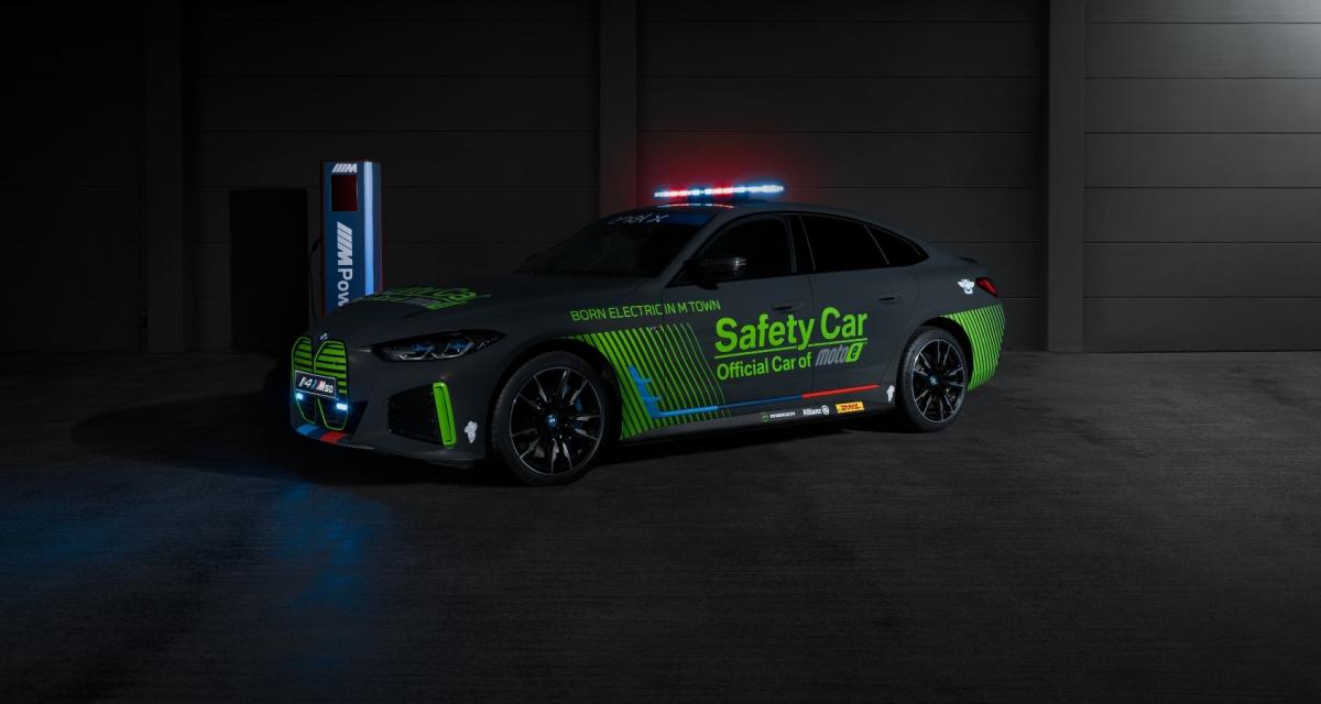 BMW dévoile une Safety Car 100% électrique pour le championnat de MotoE