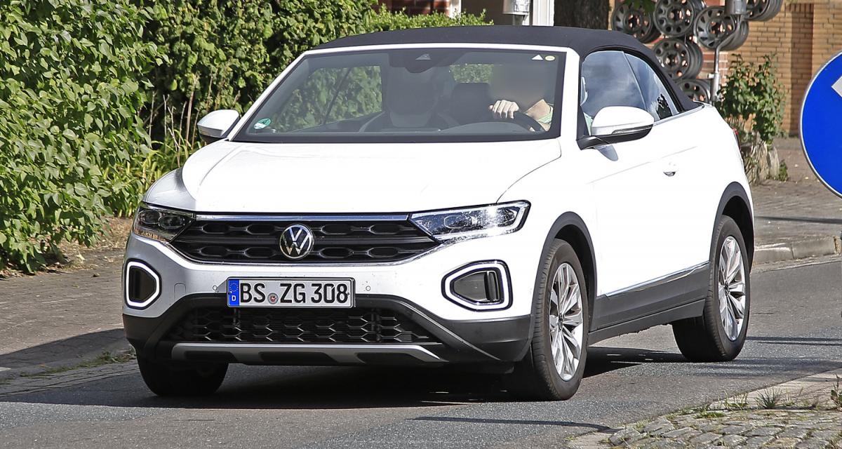 Volkswagen T-Roc Cabriolet (2022) : un très léger restylage déjà prévu pour le petit SUV