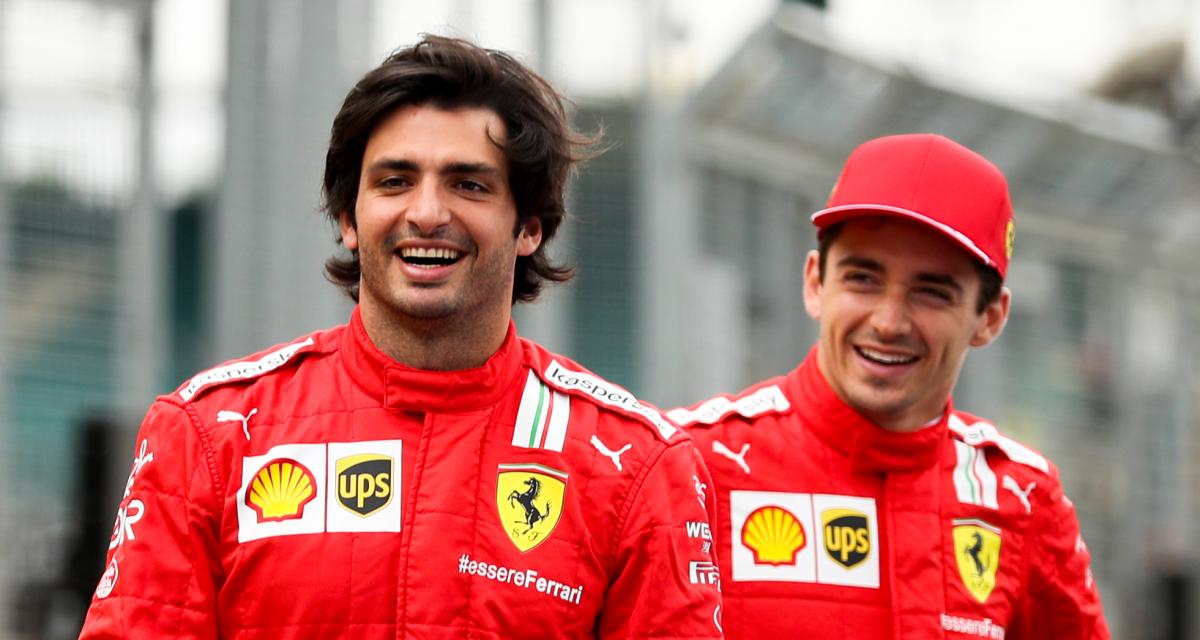 Carlos Sainz et Charles Leclerc | Ferrari | F1 2021