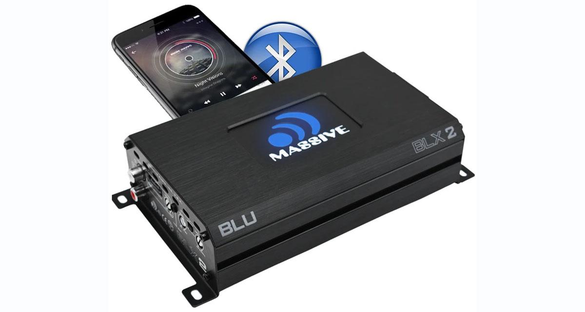 Massive Audio commercialise un ampli avec possibilité de Bluetooth pour un  Smartphone
