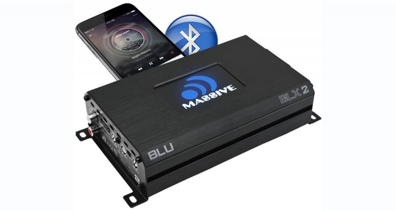  - Massive Audio commercialise un ampli avec possibilité de Bluetooth pour un Smartphone