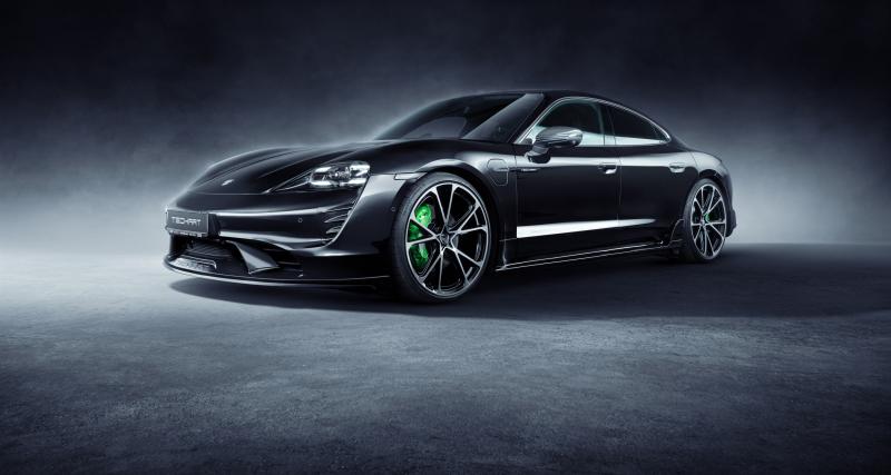  - Porsche Taycan by Techart : tuning carboné pour la berline 100% électrique