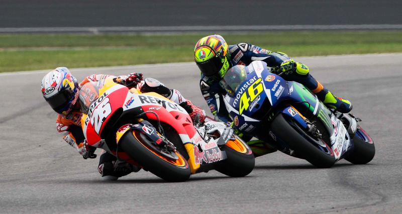  - MotoGP - La rencontre entre Valentino Rossi et Dani Pedrosa en vidéo