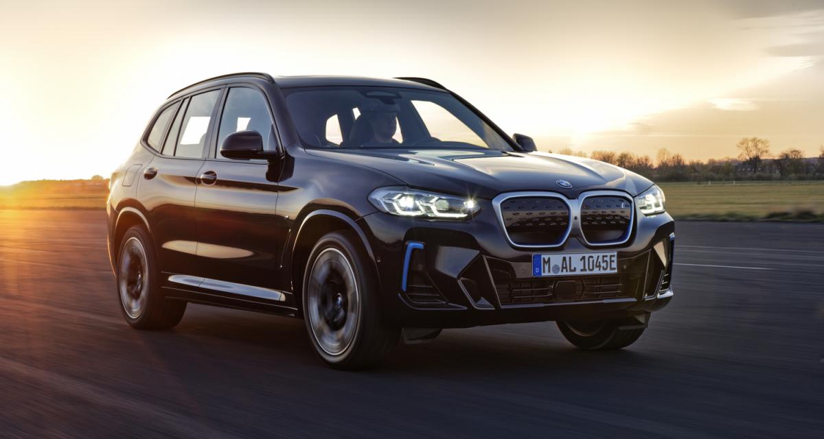 BMW iX3 (2021) : déjà restylé, un an après son lancement