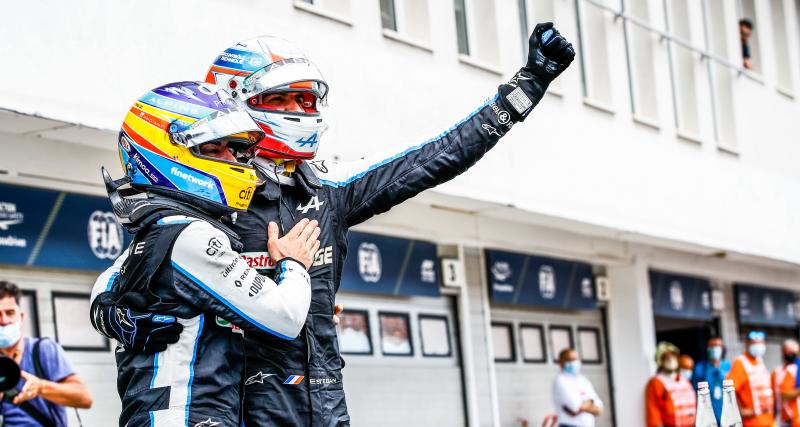  - Fernando Alonso et Esteban Ocon avec Alpine aux 24h du Mans