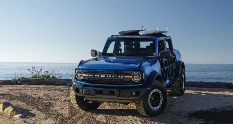  - Ford Bronco Riptide Concept : tout pour le surf et la plage
