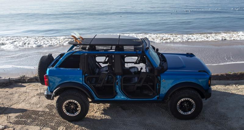 Ford Bronco Riptide Concept : tout pour le surf et la plage - Ford Bronco Riptide Concept