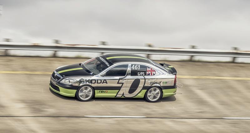  - Skoda restaure son modèle le plus rapide 10 ans après son record de vitesse