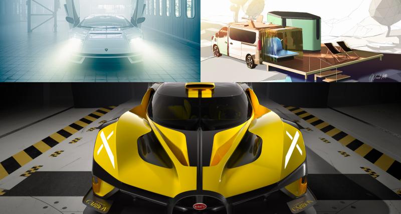  - Bugatti, Lamborghini Countach, camping-car Renault : retour les nouveautés auto de la semaine - 1ère partie