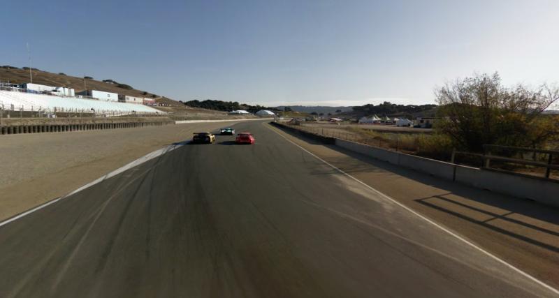  - VIDEO - Une sortie de piste ridicule sur le circuit californien de Laguna Seca