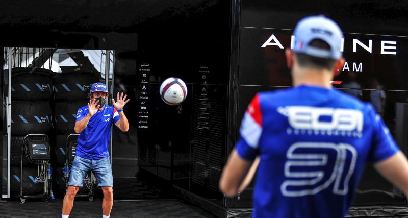  - F1 - Esteban Ocon et Fernando Alonso s’affrontent aux tirs au but (vidéo)