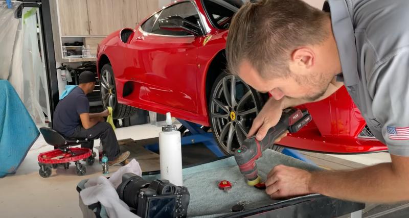  - Cette Ferrari F430 Scuderia retrouve toute sa splendeur après un nettoyage en profondeur