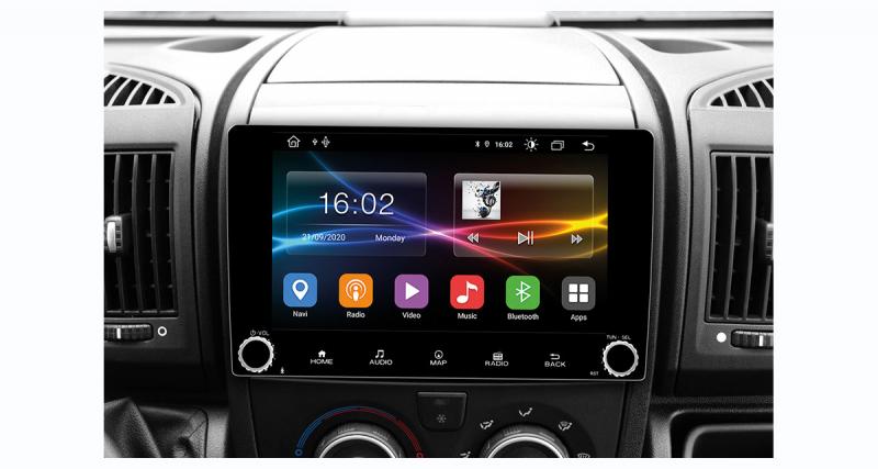  - ESX commercialise un autoradio GPS Android pour le Citroën Jumper