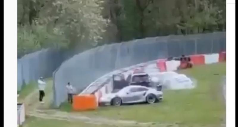  - VIDEO - Le Nürburgring porte très bien son nom “d’enfer vert” : cet accident le prouve