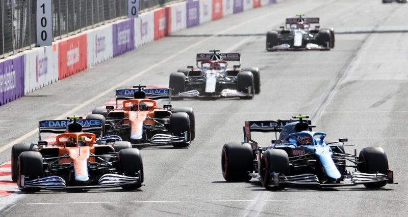 McLaren Racing - Grand Prix des Pays-Bas de F1 : Esteban Ocon pousse Lando Norris en dehors du tracé lors des essais libres 1 (vidéo)