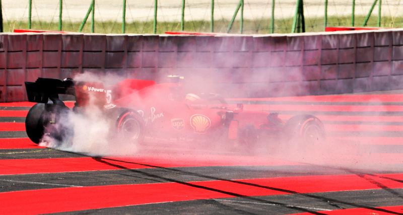Scuderia Ferrari - Grand Prix des Pays-Bas de F1 : l’accident de Carlos Sainz lors des essais libres 3 en vidéo