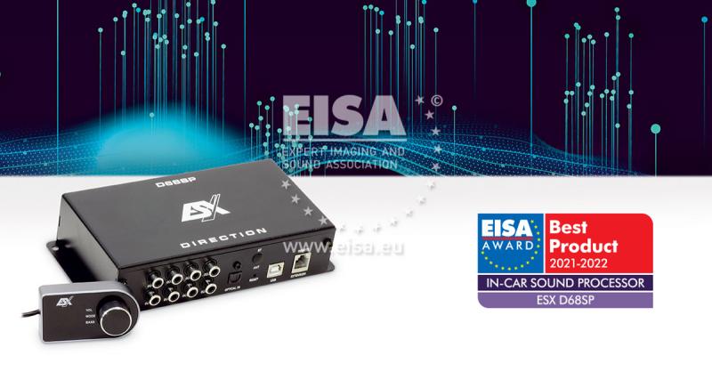  - Le DSP D68SP d’ESX a été primé à l’EISA 2021-2022