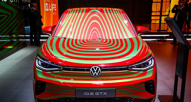  - Volkswagen ID.5 GTX (2022) : le SUV coupé électrique en photos à Munich
